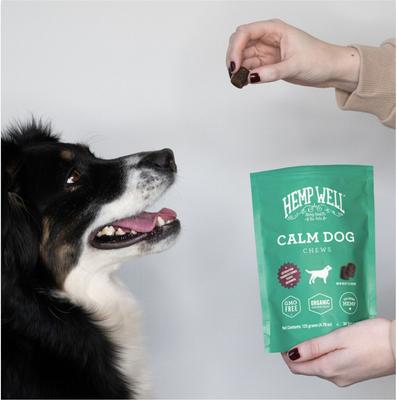 Show full view: Hemp Well Calm Dog Anxiety Relief Soft Chew Dog Supplement, 30 count slide 5 of 11