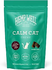 Hemp Well Calming Soft Chew Supplement for Cats, 60 count slide 1 of 9