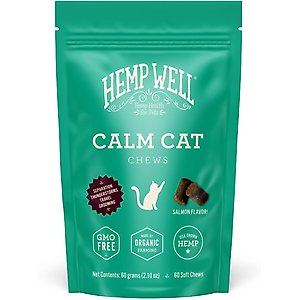 Hemp Well Calming Soft Chew Supplement for Cats, 60 count