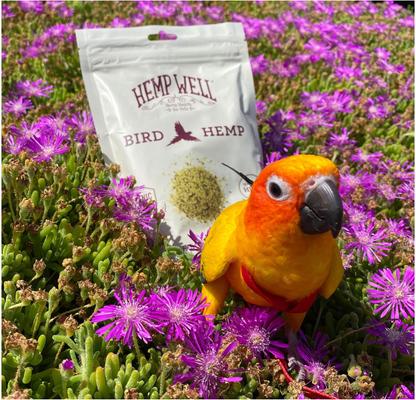 Show full view: Hemp Well Bird Hemp Hearts Bird Supplement, 8-oz bag slide 4 of 8