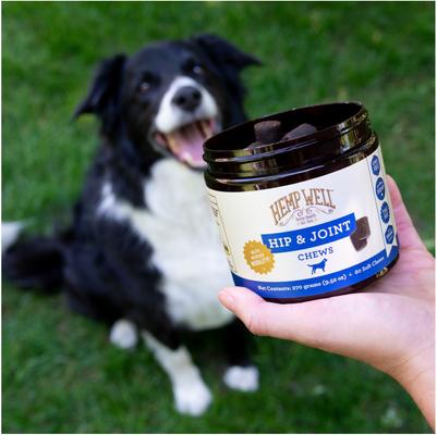 Show full view: Hemp Well Hip & Joint Support Soft Chew Dog Supplement, 60 count slide 5 of 11