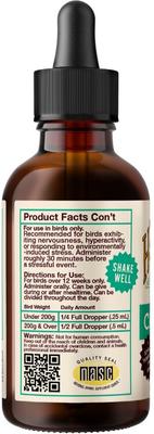 Show full view: Hemp Well Calm Bird Oil Supplement, 2-fl oz bottle slide 6 of 8
