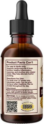 Show full view: Hemp Well Bird Hempseed Oil Bird Supplement, 2-fl oz bottle slide 8 of 9