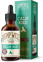Hemp Well Calm Bird Oil Supplement, 2-fl oz bottle