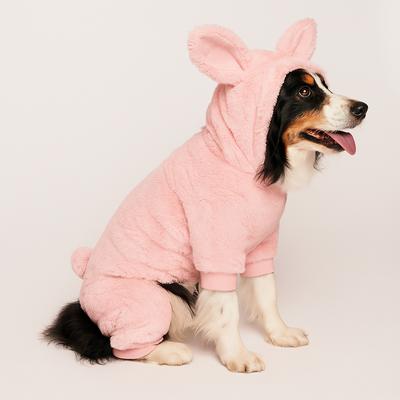 Show full view: Found My Animal Bunny Suit Dog Costume, Tulip Pink, Large slide 5 of 7
