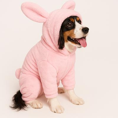Show full view: Found My Animal Bunny Suit Dog Costume, Tulip Pink, Large slide 7 of 7