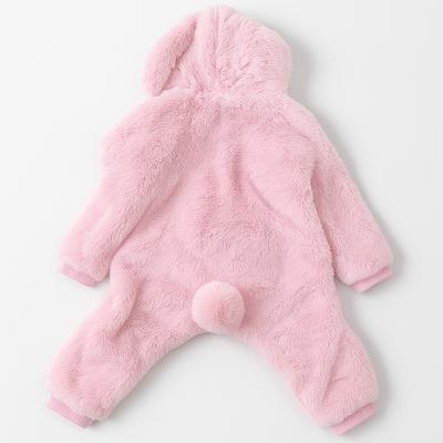 Show full view: Found My Animal Bunny Suit Dog Costume, Tulip Pink, Large slide 4 of 7
