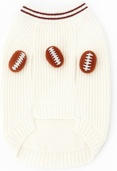 Show full view: Found My Animal Football Dog Sweater, X-Small slide 3 of 6