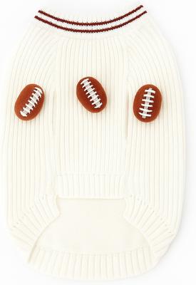 Show full view: Found My Animal Football Dog Sweater, X-Small slide 4 of 6
