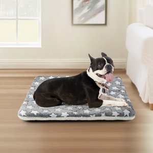 Mora Pets Ultra Soft Reversible Dog & Cat Pad, Grey, 30-in