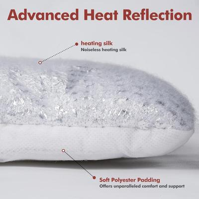 Show full view: Mora Pets Self-Warming Pet Bed with Removable Cover, Grey, Large slide 4 of 11