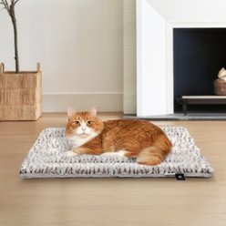 Mora Pets Self-Heating Reversible Cat Pad, Grey, Small slide 1 of 9