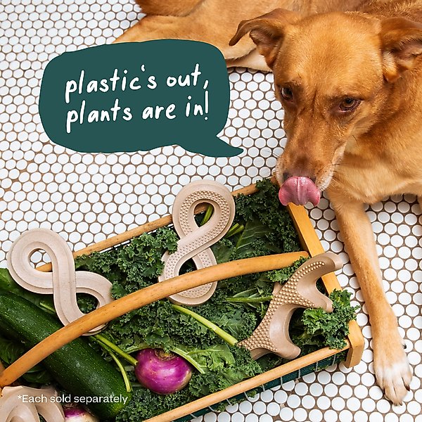 Show full view: Woof HonestChew Antler Hard Density All-Natural Food Grade Dog Chew Toy, Ivory, Small slide 9 of 10