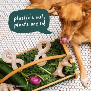 Woof HonestChew Antler Hard Density All-Natural Food Grade Dog Chew Toy, Ivory, Large