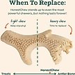Show in main carousel: Woof HonestChew Antler Hard Density All-Natural Food Grade Dog Chew Toy, Ivory, Small slide 8 of 10