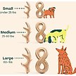 Show in main carousel: Woof HonestChew Antler Hard Density All-Natural Food Grade Dog Chew Toy, Ivory, Small slide 7 of 10
