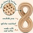 Show in main carousel: Woof HonestChew Infinity Hard Density All-Natural Food Grade Dog Chew Toy, Ivory, Small slide 5 of 10