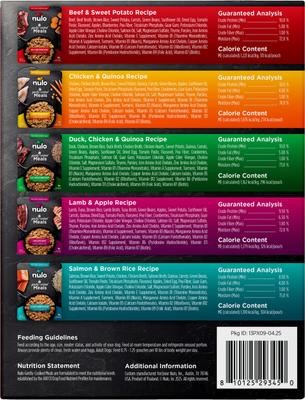 Show full view: Nulo Gently Cooked Meals Variety Pack Human-Grade Wet Dog Food, 9-oz pouch, case of 5 slide 3 of 13