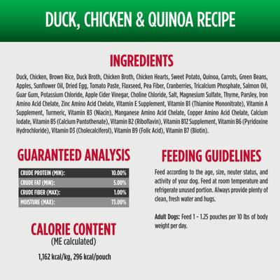 Show full view: Nulo Gently Cooked Meals Variety Pack Human-Grade Wet Dog Food, 9-oz pouch, case of 5 slide 8 of 13