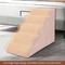 Show in main carousel: Niubya High Density Foam Extra Wide Non-Slip Dog Stairs, Pink, 5 steps slide 5 of 8