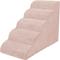 Show in main carousel: Niubya High Density Foam Extra Wide Non-Slip Dog Stairs, Pink, 5 steps slide 1 of 8