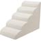 Show in main carousel: Niubya High Density Foam Extra Wide Non-Slip Dog Stairs, White, 5 steps slide 1 of 8