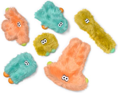 Show full view: West Paw Sven Rowdies Durable Squeaky Plush Dog Toy, Seafoam slide 7 of 8