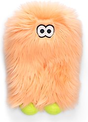 West Paw Astrid Rowdies Durable Squeaky Plush Dog Toy, Melon