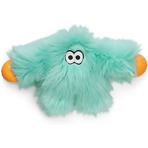West Paw Helga Rowdies Durable Squeaky Plush Dog Toy, Seafoam