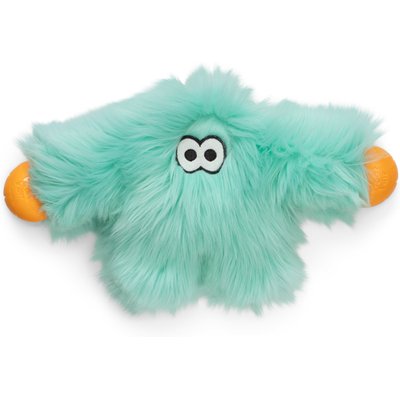 West Paw West Paw Helga Rowdies Durable Squeaky Plush Dog Toy, Seafoam
