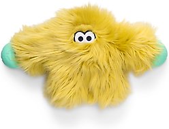 West Paw Helga Rowdies Durable Squeaky Plush Dog Toy, Citrus