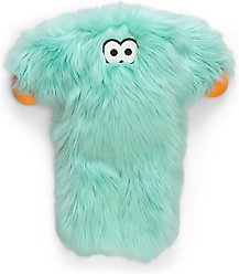 West Paw Bjorn Rowdies Durable Squeaky Plush Dog Toy, Seafoam