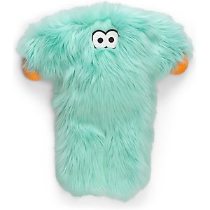 West Paw Bjorn Rowdies Durable Squeaky Plush Dog Toy, Seafoam