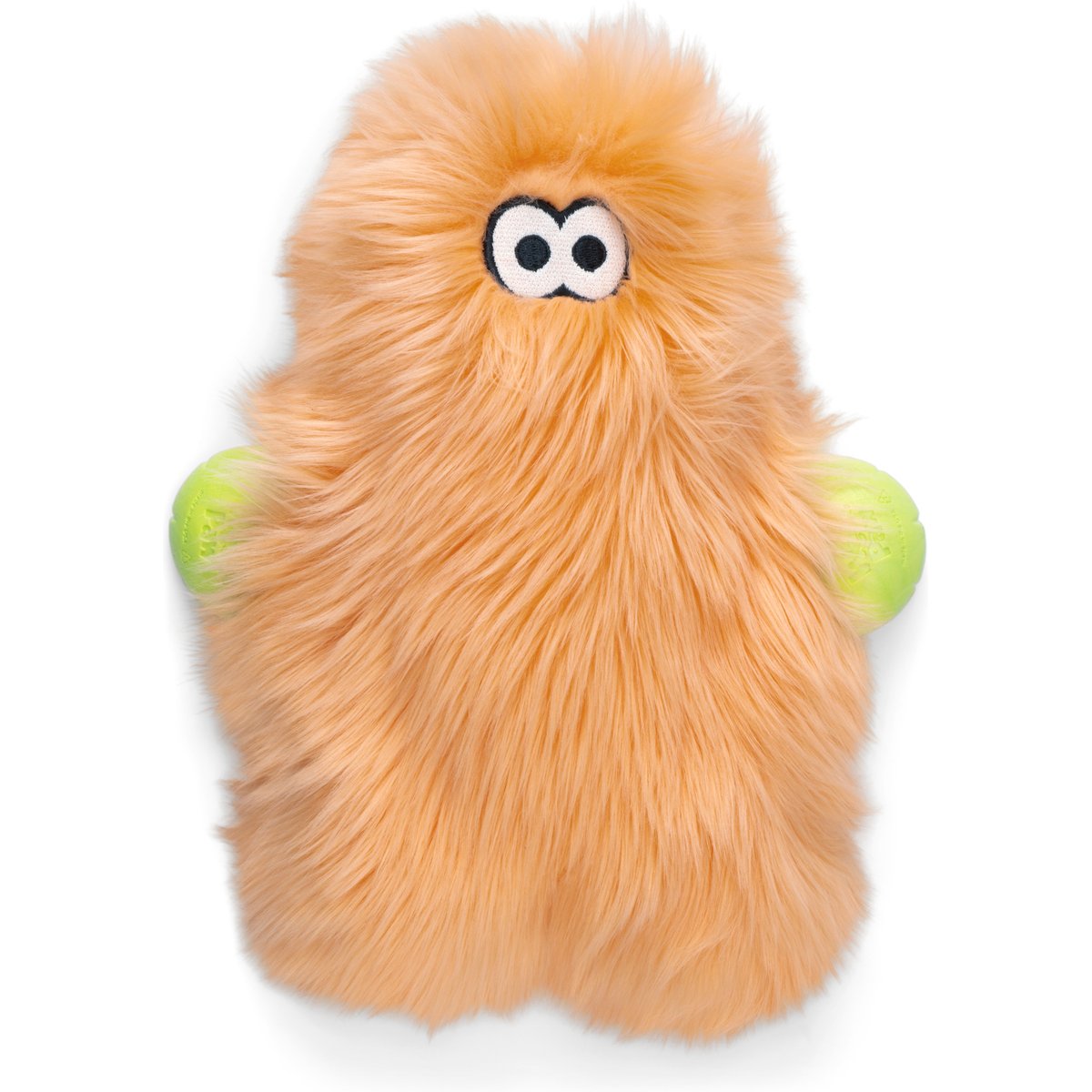 West Paw Olaf Rowdies Durable Squeaky Plush Dog Toy, Melon