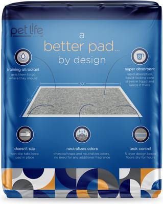Show full view: Pet Life Unlimited Charcoal Dog Potty Pads, X-Large, 25 count slide 9 of 10