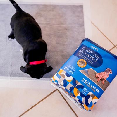 Show full view: Pet Life Unlimited Charcoal Dog Potty Pads, X-Large, 25 count slide 3 of 10