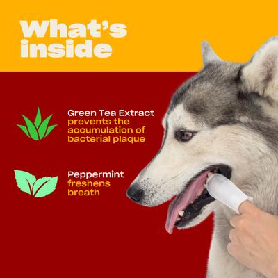 Show full view: OH NORMAN Your Breath Effing Stinks Dog Dental Wipes, 50 count slide 7 of 11