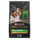 Purina Pro Plan Adult Small Breed Chicken & Rice Formula Dry Dog Food, 6-lb bag