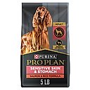 Purina Pro Plan Adult Sensitive Skin & Stomach Salmon & Rice Formula Dry Dog Food, 4-lb bag