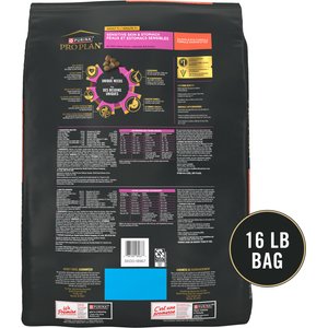 Purina Pro Plan Sensitive Skin & Stomach 7+ Salmon & Rice Formula Dry Dog Food, 16-lb bag