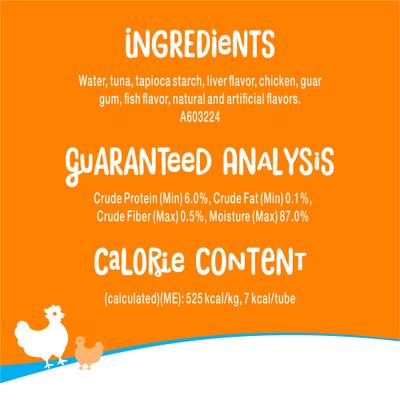 Show full view: Friskies lil' Lickables Chicken Lickable Cat Treats, 0.5-oz tube, 4 count slide 7 of 13
