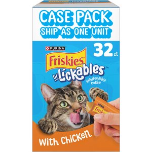 Inaba Churu Grain-Free Chicken, Tuna, Scallop Puree Variety Pack Lickable Cat Treat