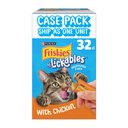 Friskies lil' Lickables Chicken Lickable Cat Treats, 0.5-oz tube, 32 count