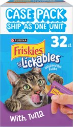 Friskies lil' Lickables Tuna Lickable Cat Treats, 0.5-oz tube, 32 count