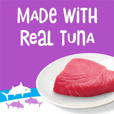 Show full view: Friskies lil' Lickables Tuna Lickable Cat Treats, 0.5-oz tube, 4 count slide 5 of 13