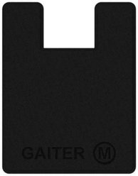 Scoot Boot Trail Gaiters, Black, Medium, 4 count