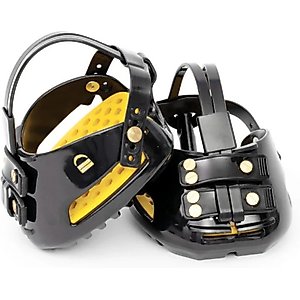 Scoot Boot TheraRide Hoof Boot, Black, 4, 2 count