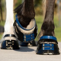 Scoot Boot Pastern Strap, Navy, Large, 4 count