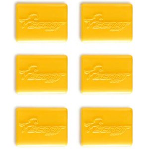 Scoot Boot Mud Strap Collar, Marigold, 6 count