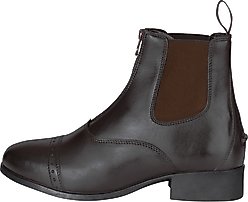 Dublin Foundation Zip Paddock Horse Riding Boots II, Brown, Childs 3 slide 2 of 4